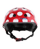 KIDDIMOTO M�dchen 3-8 jahre Helm Farbe Rot Gr��e 3