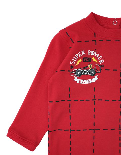 Scuderia Ferrari Online Store - Cotton infant bodysuit - Jumpsuits
