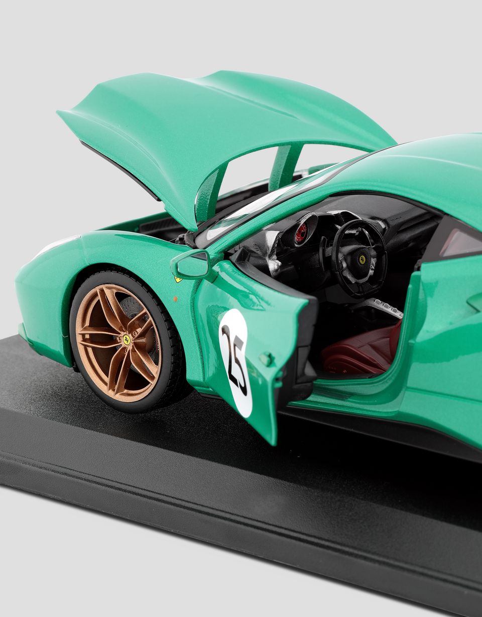 Ferrari Ferrari 488 Gtb Green Jewel In 118 Scale Unisex