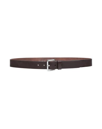 Man Belt Dark brown Size 36 Soft Leather