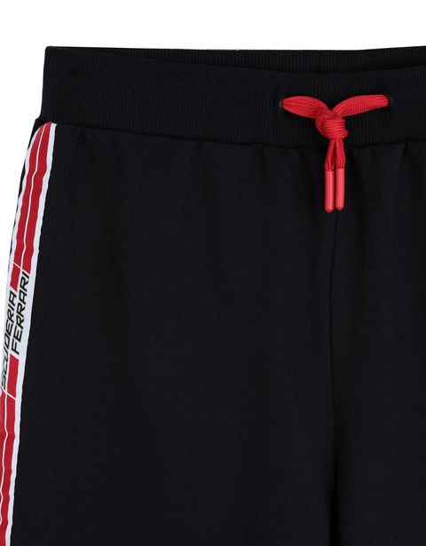 Scuderia Ferrari Online Store - Boys' shorts with <i>Icon Tape</i> - Joggers