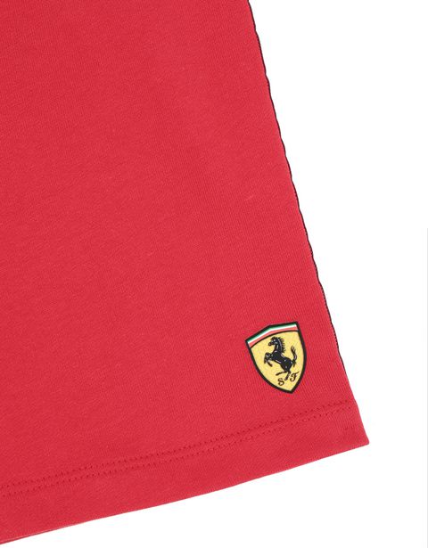 Scuderia Ferrari Online Store - Boys’ shorts with <i>Icon Tape</i> - Joggers