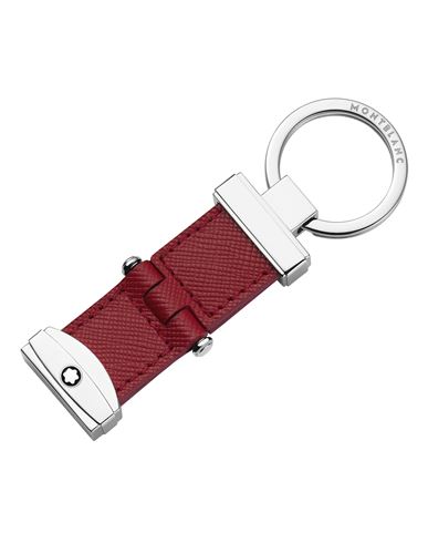 Key Fob Pivot System Key ring Red Size - Calfskin