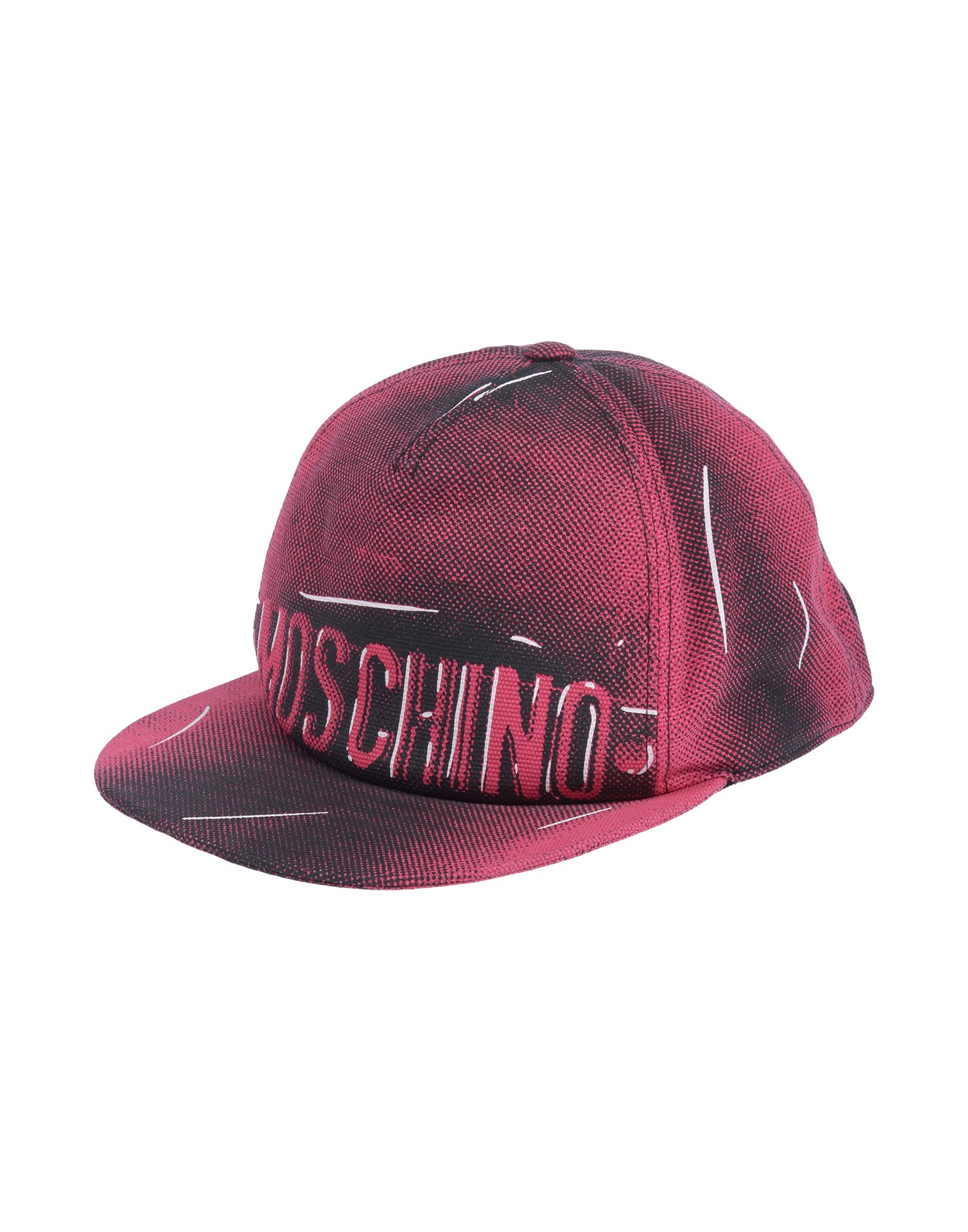 《送料無料》MOSCHINO メンズ 帽子 フューシャ M コットン 100%