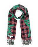 BURBERRY Jungen 9-16 jahre Schal Farbe Gr�n Gr��e 1