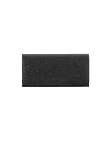 Valextra Woman Wallet Black Size - Leather