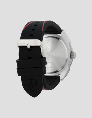 Scuderia Ferrari Online Store - Forza steel watch with red dial - Quartz Watches