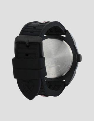 Scuderia Ferrari Online Store - Forza multifunctional watch in black with red detailing - Chrono Watches