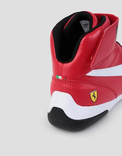 Scuderia Ferrari Online Store - Puma Scuderia Ferrari Kart Cat Mid III shoes for men - Active Sport Shoes
