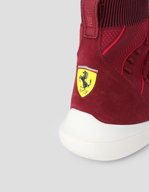 Scuderia Ferrari Online Store - Evo Cat Sock Fusefit Puma shoes for men - Active Sport Shoes