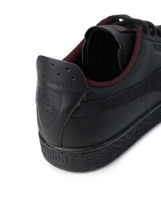 Scuderia Ferrari Online Store - Puma SF Basket LS shoes - Sneakers