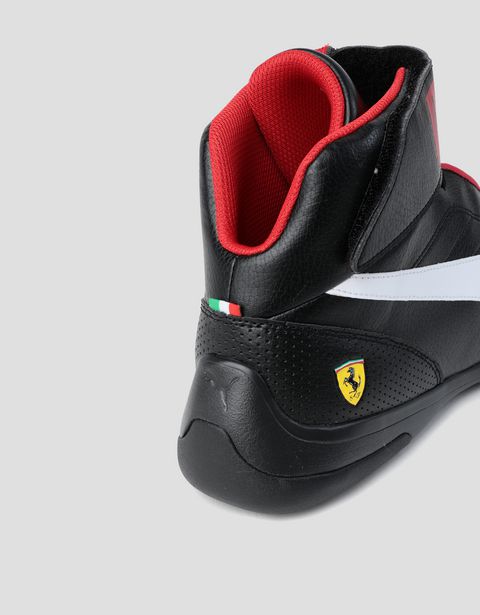 Scuderia Ferrari Online Store - SF Puma Kart Cat Mid III shoes for men - Active Sport Shoes