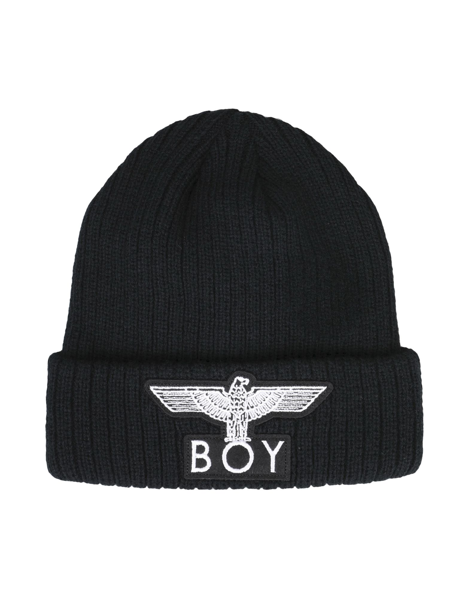 《送料無料》BOY LONDON メンズ 帽子 ブラック one size アクリル 100%