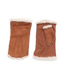 AGNELLE Damen Handschuhe Farbe Kamel Gre 2