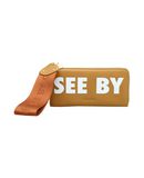SEE BY CHLO Damen Brieftasche Farbe Ocker Gre 1