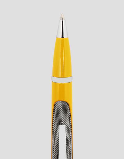 Scuderia Ferrari Online Store - Scuderia Ferrari yellow Fiorano ballpoint pen - Ballpoint Pens