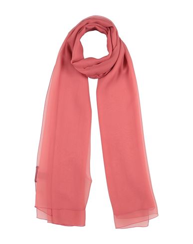 Alberta Ferretti Woman Scarf Coral Size - Silk In Red