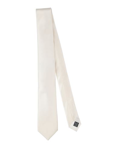 Lanvin Man Ties & Bow Ties Cream Size - Silk In White