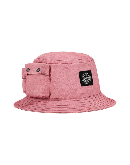 46615809ww - ACCESSORIES STONE ISLAND Cap 99466 CANVAS PLACCATO STONE ISLAND - 0
