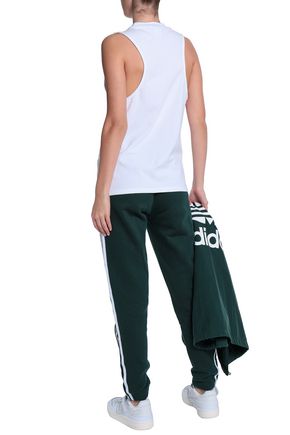 Striped French cotton terry track pants | ADIDAS ORIGINALS Striped French cotton terry track pants | ADIDAS ORIGINALS