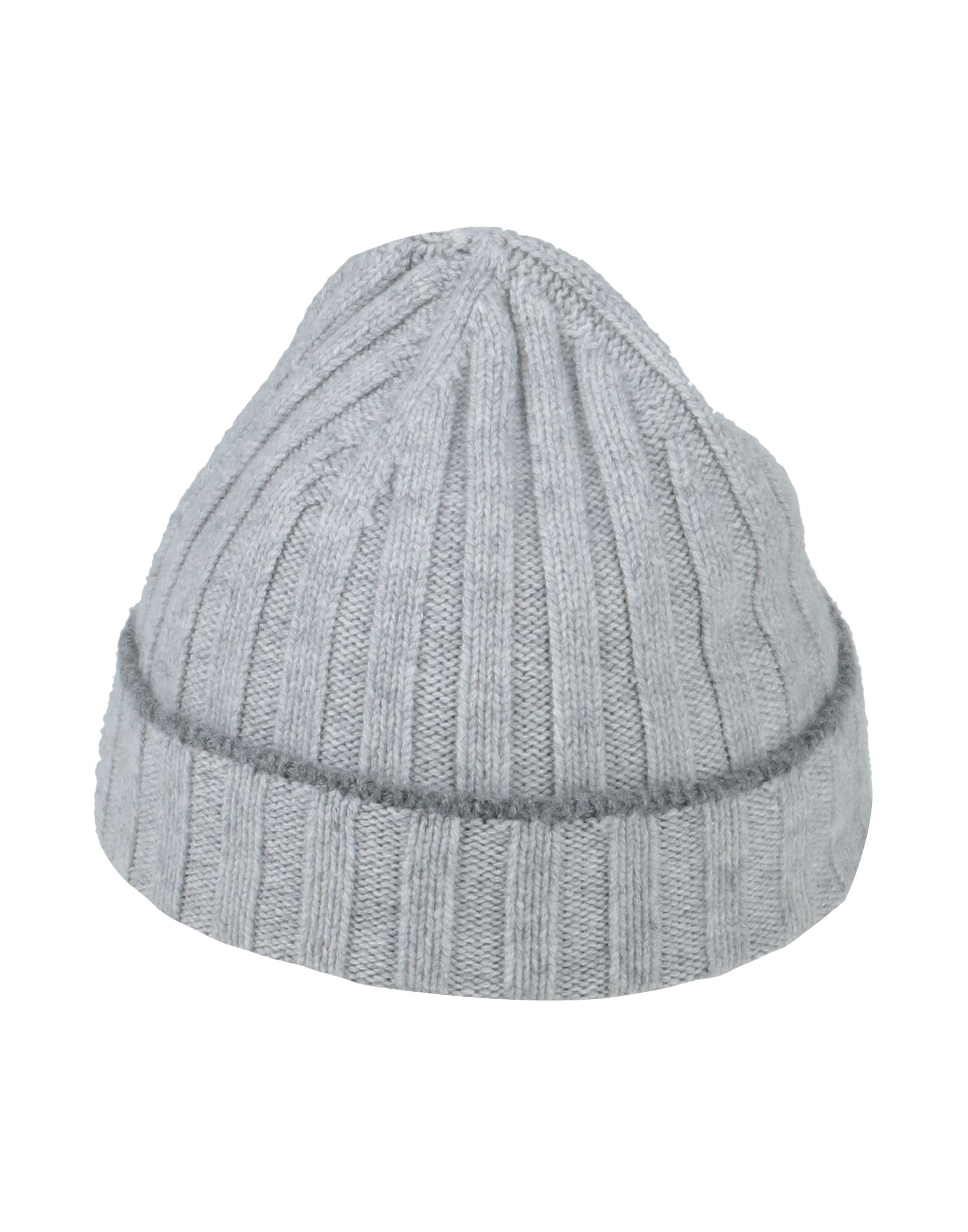 Brunello Cucinelli Berretto A Coste In Light Grey