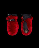 MONCLER FUR-TRIMMED GLOVES - Gloves - women