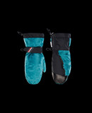 MONCLER FUR-TRIMMED GLOVES - Gloves - women