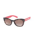 VALENTINO Damen Sonnenbrille Farbe Dunkelbraun Gr��e 1