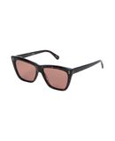 STELLA McCARTNEY Damen Sonnenbrille Farbe Dunkelbraun Gr��e 1