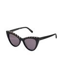 STELLA McCARTNEY Damen Sonnenbrille Farbe Schwarz Gr��e 1