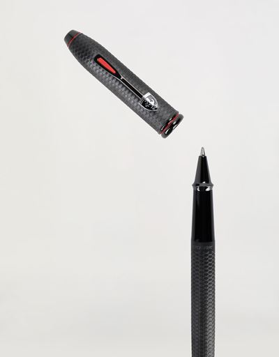 Scuderia Ferrari Online Store - Cross Townsend Scuderia Ferrari rollerball pen with black PVD coating - Roller Pens