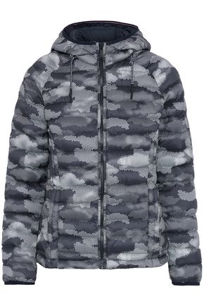 FUSALP Printed quilted shell hooded down jacket