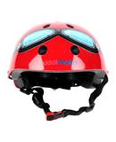 KIDDIMOTO Unisex Helm Farbe Rot Größe 15
