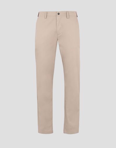 Scuderia Ferrari Online Store - Men’s slim fit chinos - Chinos