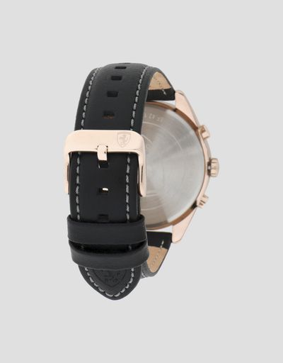 Scuderia Ferrari Online Store - Abetone multifunctional watch with black dial - Quartz Multifunctional Watch