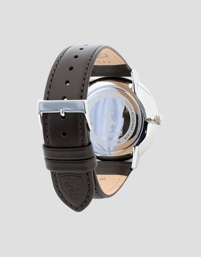 Scuderia Ferrari Online Store - Ultraleggero multifunction watch with white dial - Quartz Multifunctional Watch