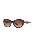 VALENTINO Damen Sonnenbrille Farbe Dunkelbraun Gr��e 1