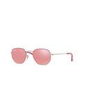 RAY-BAN JUNIOR Unisex Sonnenbrille Farbe Fuchsia Gr��e 33