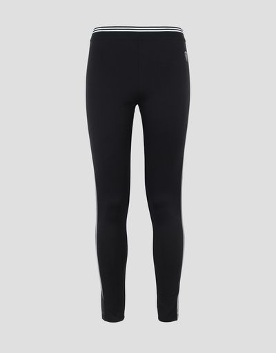 Scuderia Ferrari Online Store - Women’s leggings PVC stripes - Joggers