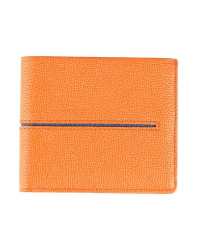 Tod's Man Wallet Orange Size - Leather In Orange