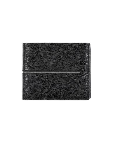 Man Wallet Charcoal Size - Soft Leather