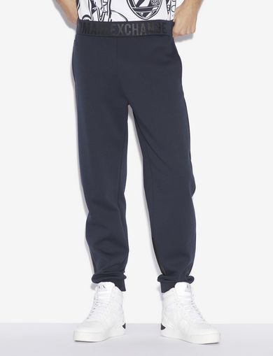 armani exchange joggers mens