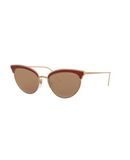 PRADA Damen Sonnenbrille Farbe Bordeaux Gr��e 1