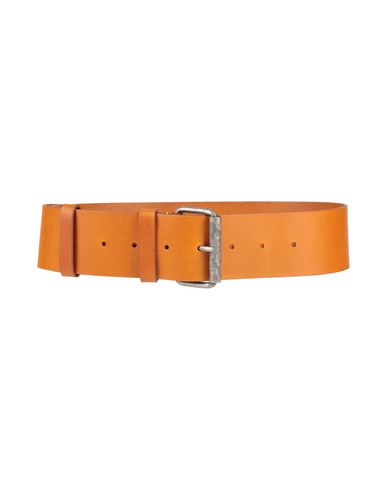Aspesi Woman Belt Tan Size 2 Soft Leather In Brown