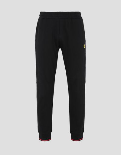 Scuderia Ferrari Online Store - Men's joggers with Icon Tape - Joggers
