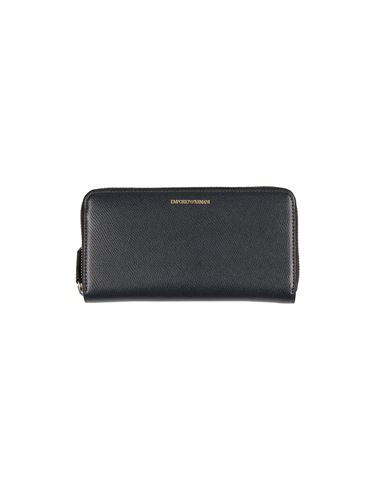 Emporio Armani Woman Wallet Midnight Blue Size - Soft Leather