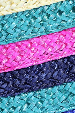Missoni Striped Woven Straw Sunhat In Multicolor
