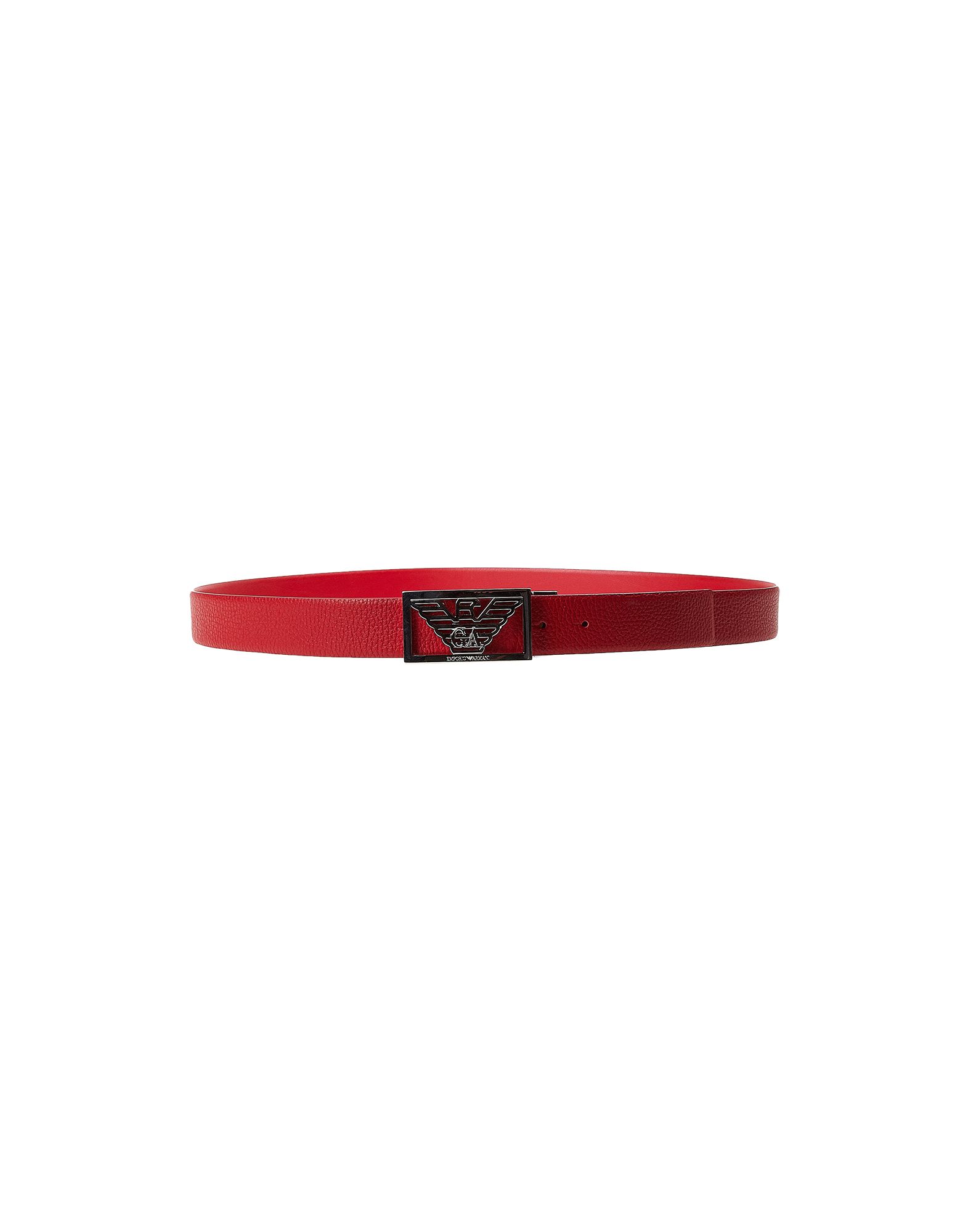 red armani belt