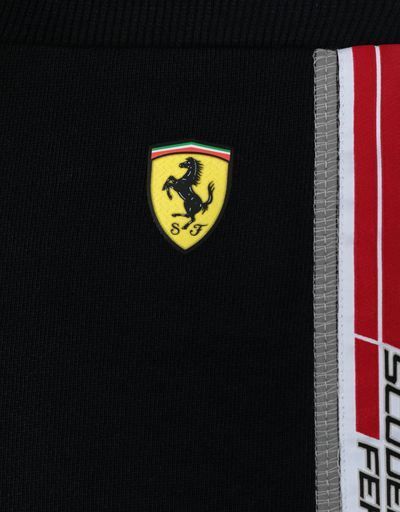 Scuderia Ferrari Online Store - Infant's shorts in French Terry with Icon Tape - Shorts