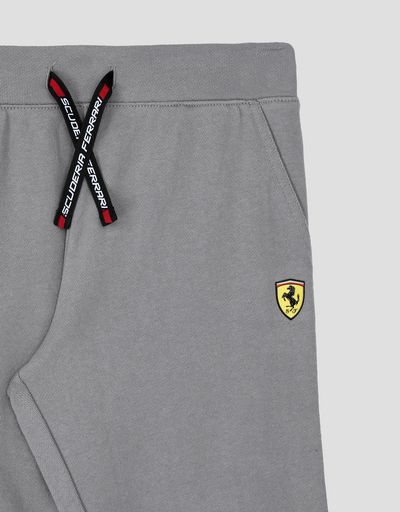 Scuderia Ferrari Online Store - Unisex children’s joggers with Scuderia Ferrari <i>Icon Tape</i> - Joggers